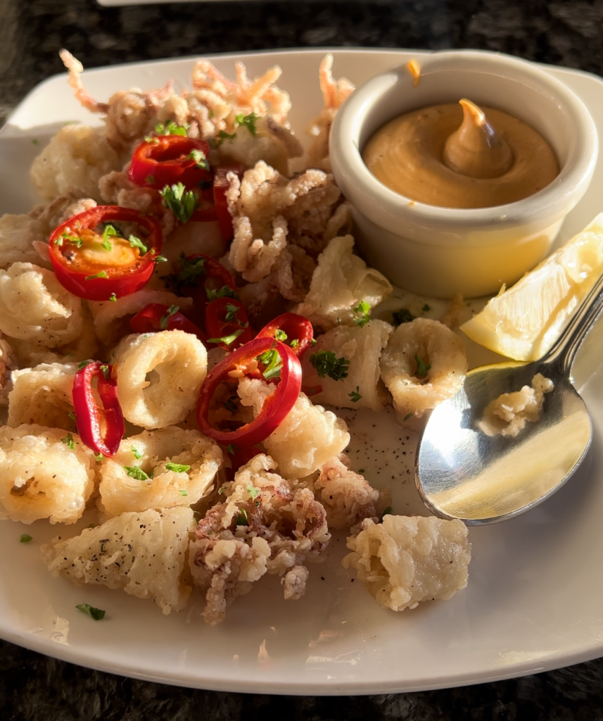 Pesto's Chandler fried calamari