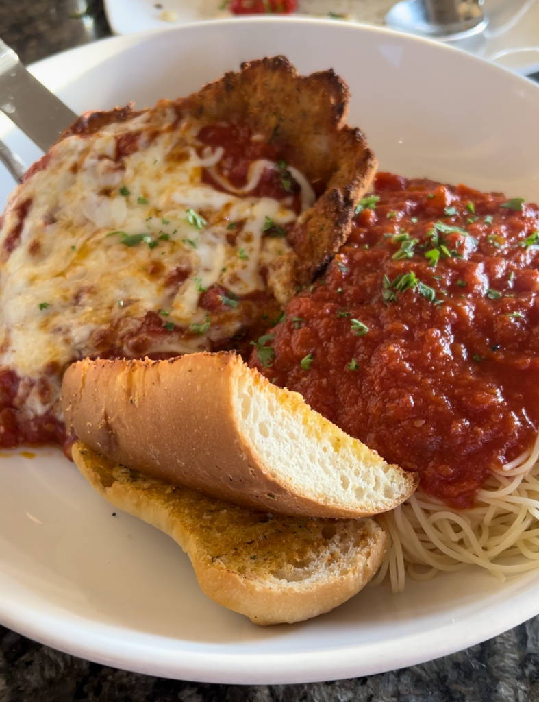 Pesto's Chandler chicken parmigiano